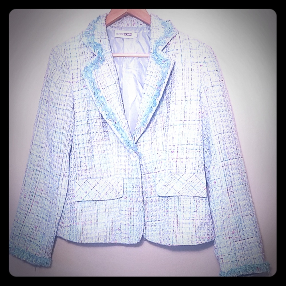 Classic Woman blazer sz L